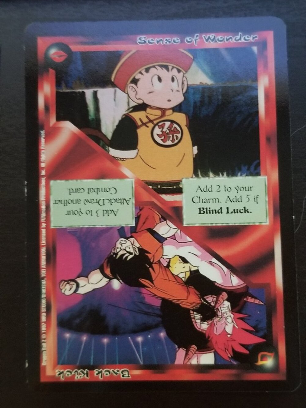 TCG Dragonball Z (Ani-Mayhem) - Back Kick / Sense of Wonder